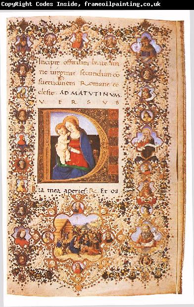 CHERICO, Francesco Antonio del Prayer Book of Lorenzo de  Medici uihu
